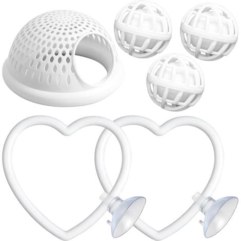 6 jouets anneaux flottants pour poissons combattants, accessoires de (1/5)