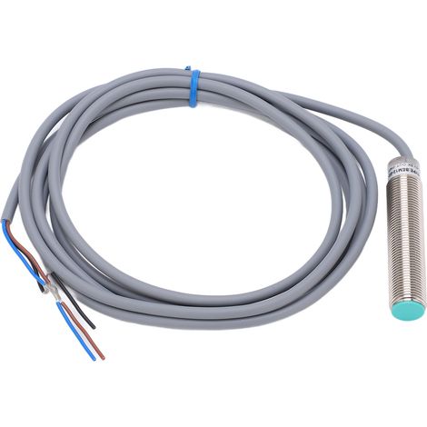 Capteur de proximité BEM12-02-PK, distance de détection de 2 mm, capteur de proximité métallique, PNP normalement ouvert, 10-30 V CC (1/5)