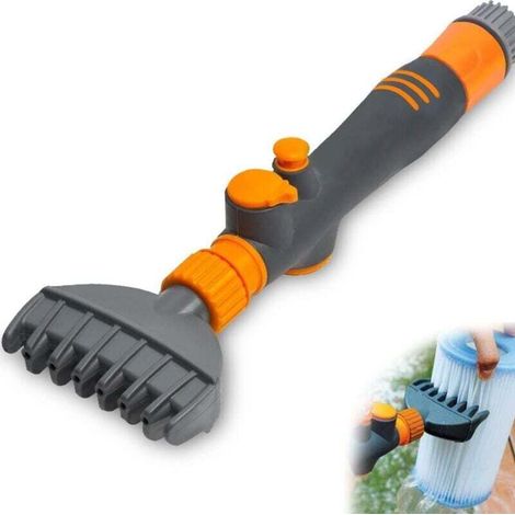 Peigne de nettoyage de cartouche de piscine haute efficacité (1/4)