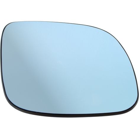Inserto specchietto retrovisore destro Audi A3 8L 96-99 PICCOLO RISCALDATO BLU (1/5)