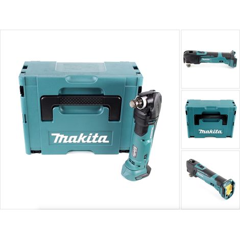 Makita DTM 51 ZJ Multi-herramienta a batería 18V en Makpac 3 - Sin batería, sin cargador incluidos