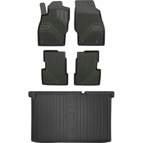 SET 77 Tappetini e tappetini Opel Corsa D Hatchback 2006-2014 (1/5)