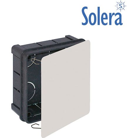 E3/60128 SQUARE BOX 100X100X45MM METAL GRIFFE SOLERA