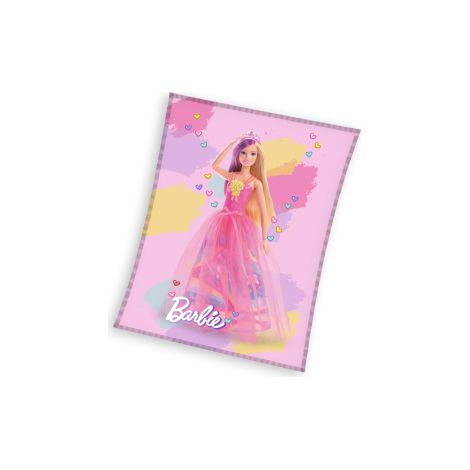 Manta Colcha Infantil 130x170 Barbie