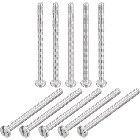 10 Stk Edelstahlschrauben M4 x 60mm, 304 Maschinenschrauben Schrauben Set Schlossschrauben (1/5)