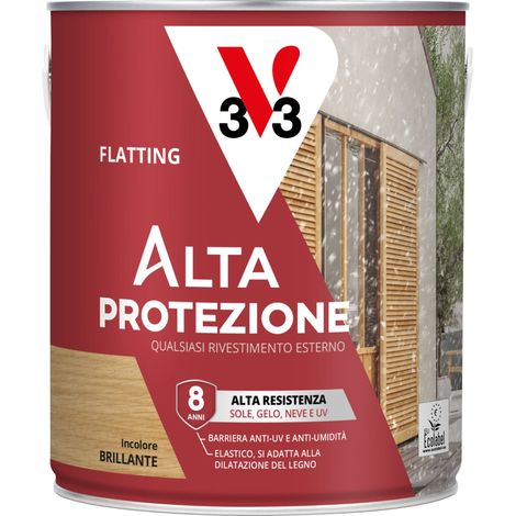 flatting ad alta protezione v33 incolore, 2,5 lt