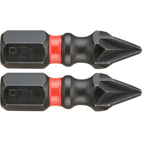 FACOM Schraubendrehereinsatz IMPACT-Bit PZ1 25 mm, 2 Stk. (1/3)