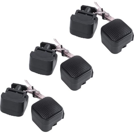 6 altavoces tweeters tipo domo para sistema de audio de coche, 4 cm de diámetro, 500 W.