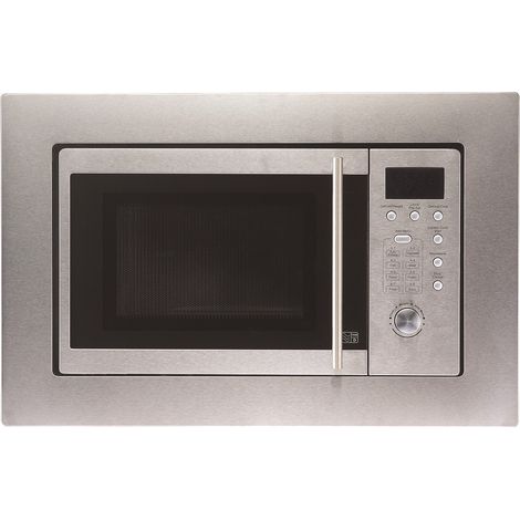 PKM Einbau Mikrowelle Microwellengerät MW800-20.8EB Edelstahl 800 W 20L (1/5)