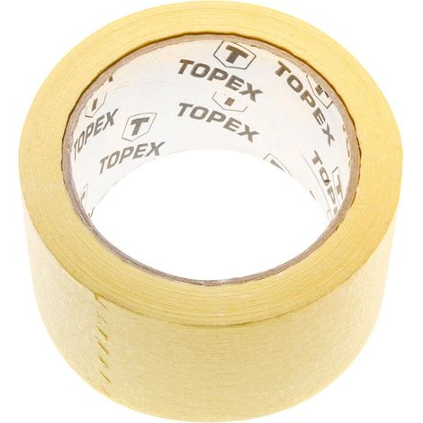 Nastro adesivo di carta, 35 m x 48 mm, giallo