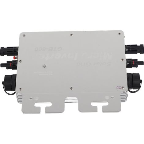 Mikro-Wechselrichter für Solarstrom, netzgekoppelt, 600 W, WLAN-Steuerung, automatische Erkennung, 230 V Wechselstrom (1/5)