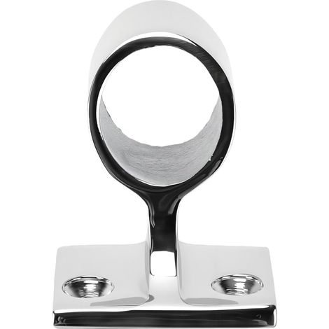 Marine Handrail Bracket in 316 Stainless Steel, Fitting for 22mm Tube, Polished Finish, for Boat, Yacht, Deck Railing (1/5)