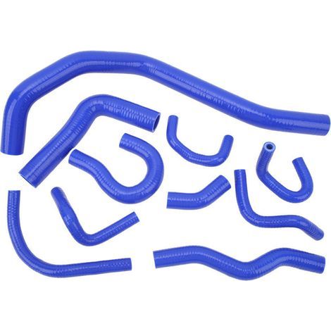 Kit de Durites de Radiateur en Silicone Tuyau de Liquide de Refroidissement de Radiateur en Silicone Remplacement Parfait Excellente Résistance à la Traction Base CR-X/DX/HF/SI. (1/5)