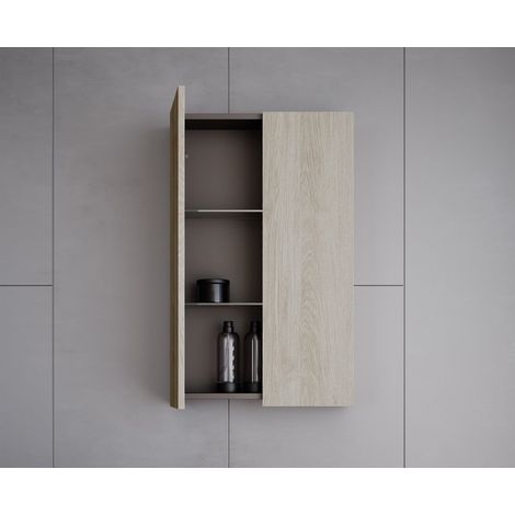 ROYO C0074692 STYLE Mueble Alto De Colgar 2 Puertas Roble Blanco - ref: C0074692