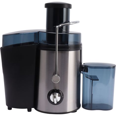 Extracteur de jus automatique 1000 W à grande ouverture et large goulotte d'alimentation pour fruits et légumes entiers (prise UE 220 V). (1/5)