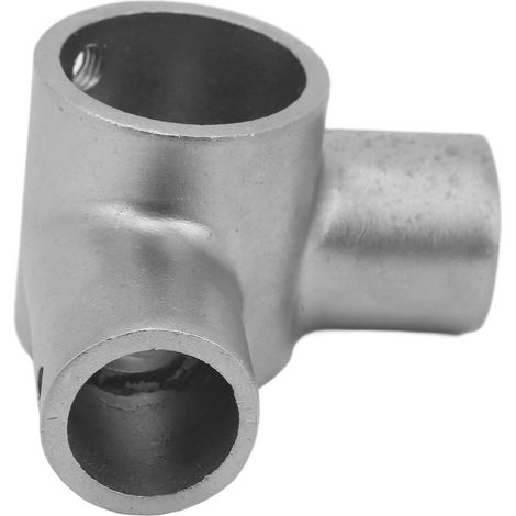 Raccord en T réducteur 40x26mm, coude 90° en acier inoxydable 304 pour bateau yacht, canot rapide et pêche, connecteur de tuyauterie angle droit (1/5)