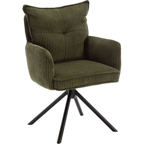Wahson Silla de Oficina en Tela Silla de Ordenador Giratoria Ocasional Moderna Cómoda Silla de Escritorio para Casa Oficina, Verde (1/5)