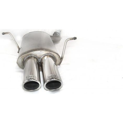 Silencieux Echappement BMW Serie 3 E46 berline 320i 1998/2005 - 2x70mm-35230326