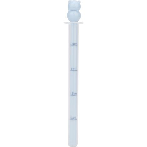 Distributeur de Médicaments Bébé Portable avec Seringue et Pipette Graduée (Bleu) (1/5)