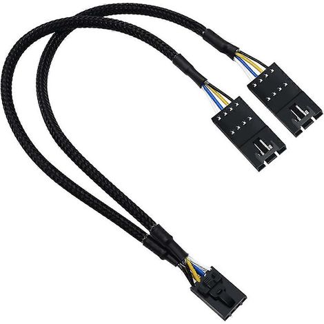 Répartiteur RGB pour ventilateur Lighting Node Core 4 broches mâle vers femelle (1/4)
