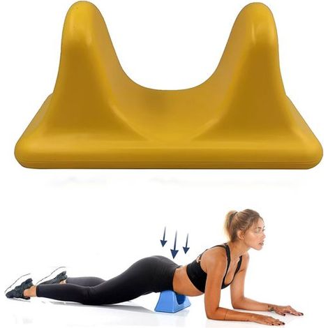 Dispositivo di automassaggio Stretch Trainer per i muscoli lombari, il dolore ai flessori dell'anca, il rilassamento di schiena e collo - Blu (1/5)