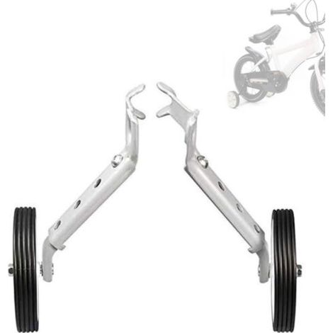 ROTELLE BICI BAMBINI STABILIZZATORI PER BICICLETTE DA 16" A 24" Ecovelo (1/3)