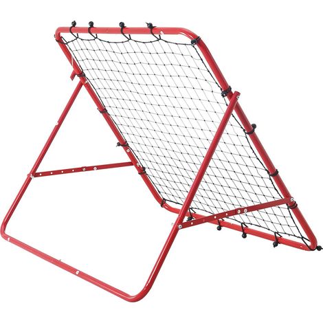 Filet de rebond football 99x99 cm, entraînement portable, retour rapide, montage facile, pour enfants et adultes, cadeau idéal. (1/5)