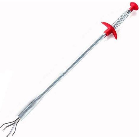 Acier Inoxydable Outil de Ramassage Flexible à Griffe Préhensile 60cm (1/4)