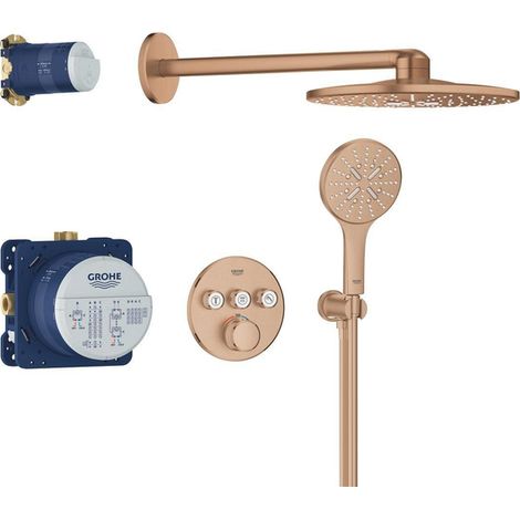 Grohe Grohtherm Smartcontrol Perfect Douche pluie - Warm sunset brossé (cuivre) (1/5)