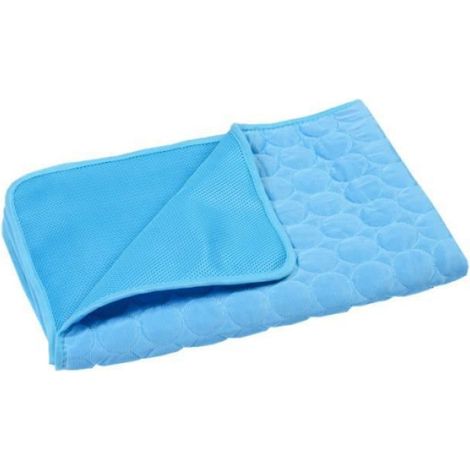 1 Tapis rafraîchissant, fibre Cool Core, léger, portable, pour chien, intérieur extérieur (1/4)