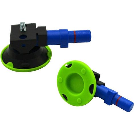 2X 3 pouces Concave Ventouse 75mm Robuste Pompe à main Ventouse Avec M6 Goujon fileté (1/5)