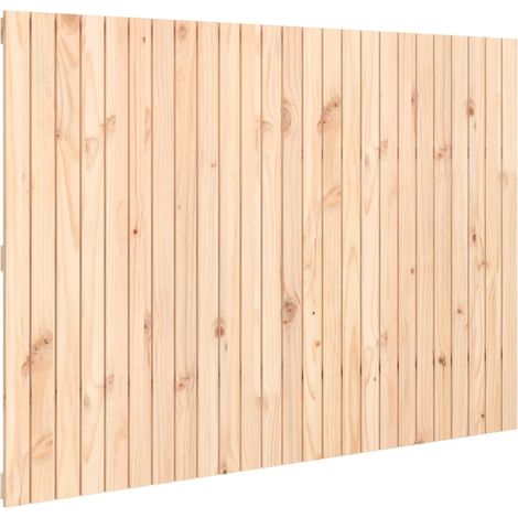 Maison Exclusive - Cabecero de cama de pared madera maciza de pin