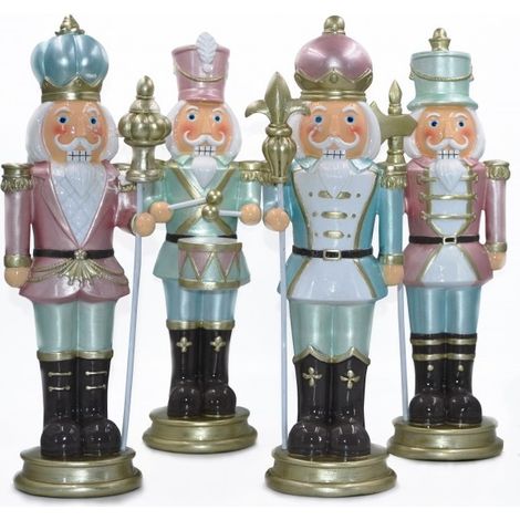 Decorazione Casa Soldatino Schiaccianoci 36 cm Vari Modelli (1/2)