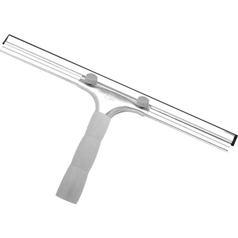 Spatola per vetri pulivetro con gomma ed impugnatura ergonomica - 45 cm.