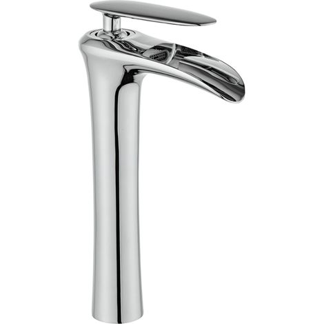 Mexen Lyra hohe Waschtischarmatur, Chrom - 745310-00 (1/2)