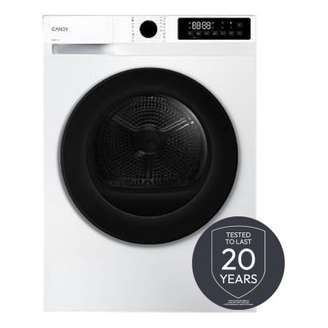 Candy GDS 7N2B-S asciugatrice Libera installazione Caricamento frontale 7 kg Bianco