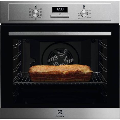 Electrolux – Four traditionnel 72 l – Nettoyage facile AquaClean – Cuisson sur plusieurs niveaux – 8 fonctions cuisson – Programmateur LED (1/5)