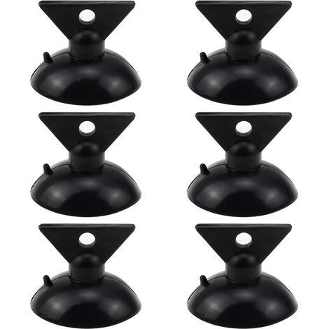 Sollbry Outil d'enlèvement des ampoues -6 pièces dans un paquet, pour ampoule de lampe, outil de suçoir, outil de ventouse halogène LED GU10 MR16 – Noir (1/5)