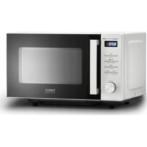 Caso M 20 Ceramic Gourmet microonde argento 20 litri