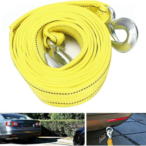 Câble de remorquage de 3,5 m (11,5 pi) avec sangle d'urgence et crochet (1/5)