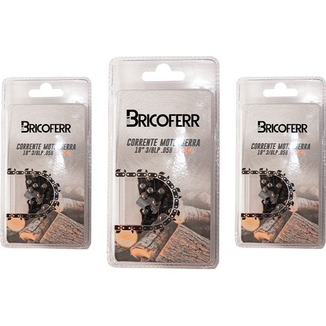 Bricoferr Chaîne tronçonneuse 16" (40,5 cm) 0,325 0,058 64 maillons (1/2)