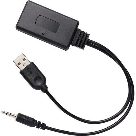 Adaptateur de Cable Radio Universel Récepteur Audio de Musique Universel Adaptateur de Chargeur de Voiture (1/5)