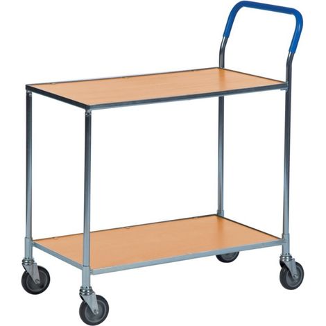 Carrello Di Trasporto Con Due Piattaforme Di Legno