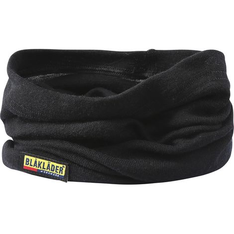 Cache-cou 100% mérinos BLAKLADER 2034 - Noir - Taille unique