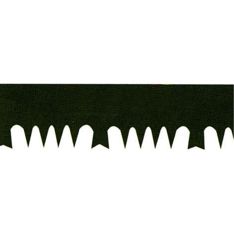 Lame in acciaio temprato a impulsi per segoncino denti castello cm.53 - cm.53 21 - 10 pz