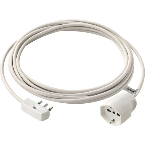 VIMAR - 0P32382.B Prolunga 5m 3G1 SPA17 universale bianco