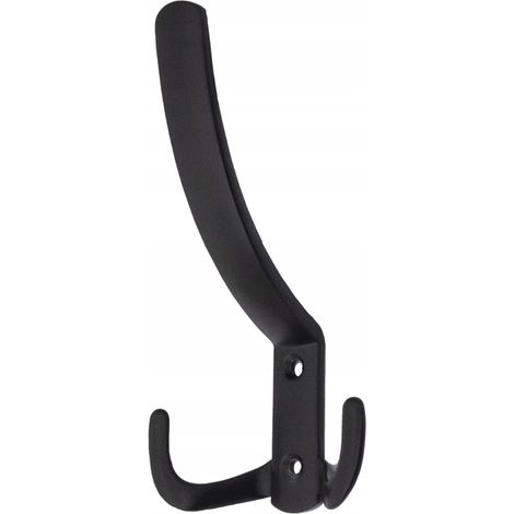 Cintre noir robuste pour vêtements muraux, POUR grande armoire loft en onyx (1/4)