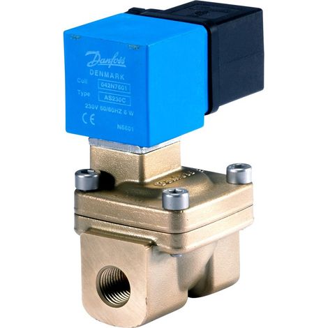 Danfoss Magnetspule AS230CS, mit DIN-Steckzungen, 230V, 042N7601 (1/5)