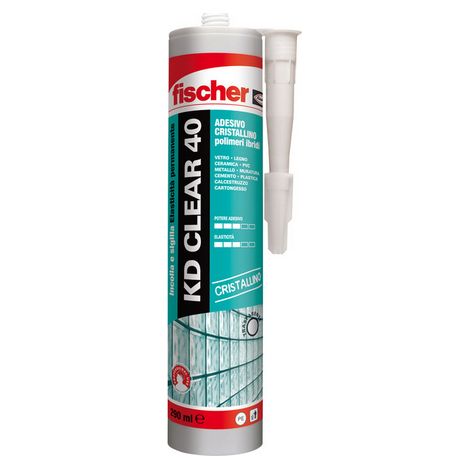 ADESIVO SIGILLANTE KD CLEAR 40- 290 ml- FISCH- pezzi 1
