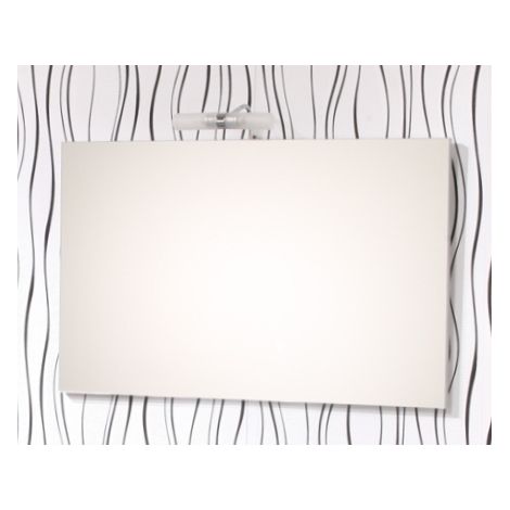 Bagno Italia Specchiera Specchio rettangolare Bagno misure 90x55 oppure 55x90 con applique led (1/3)